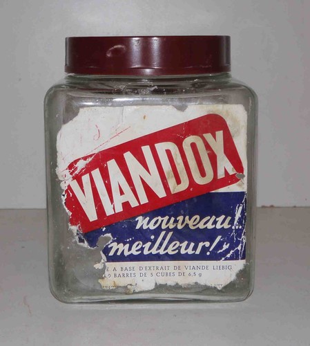 Bocal ancien verre - bocal, en