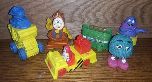 Lot jouets happy meal - lot, 6
