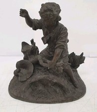 ancienne sculpture enfant