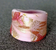 Ancienne Bague  En Verre