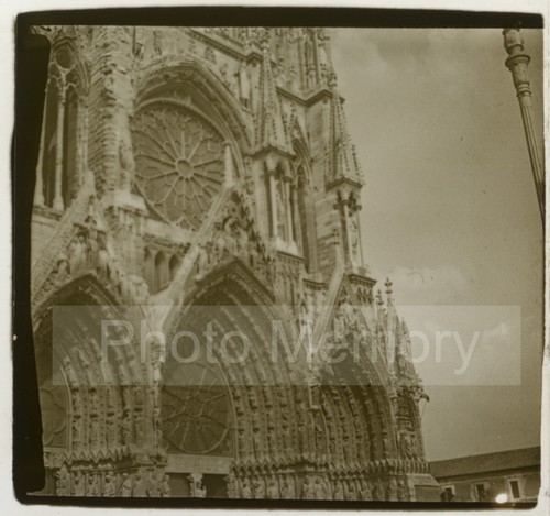 Cathédrale reims rose - de, et