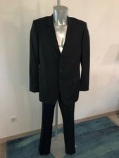 luxueux costume laine noire