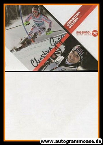 Autographe ski alpin - alpin, |