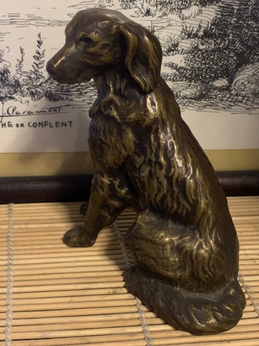 Statuette bronze - statuette, en