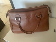 sac a main cuir Laurige neuf couleur moutarde fabrication française 