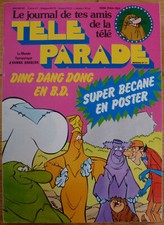 TELE PARADE N° 27 Janvier 1980 Wickie Capitaine Caverne Mightor Sans Poster