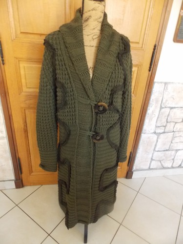 Manteau femme kaki en - t,