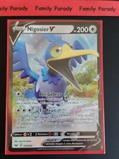 Nigosier V 200pv 155/202 Epée et Bouclier Carte Pokemon Ultra Rare neuve FR
