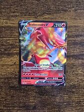 Pokemon Carte Rare Scolocendre V 33/189 EB3 Neuve VF