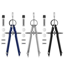 Compas de Mesure 3Pcs Compas Professionnel Dessin Compas Scolaire de Précisio...