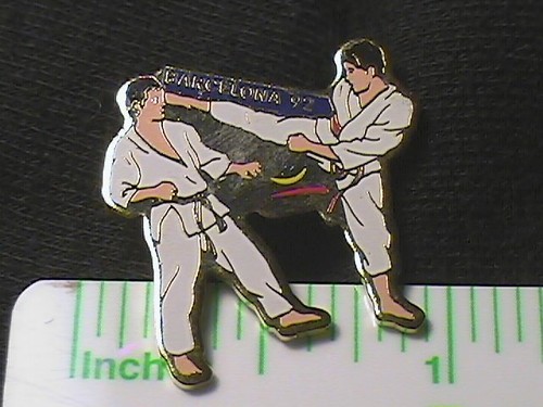 écusson judo papillon - Écusson,