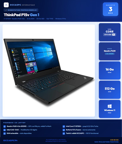 Lenovo thinkpad p15v - thinkpad, 1