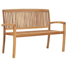 Bois de Teck Solide Banc de