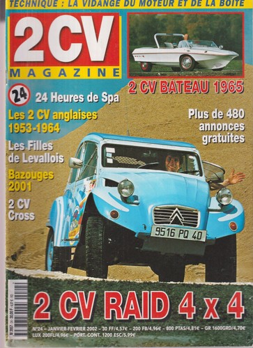 2cv magazine bateau - 2cv,