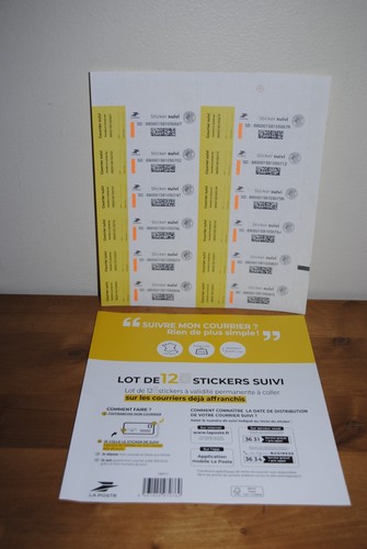 Planche stickers suivi - de, 12