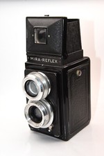 appareil photo bi-objectif MIRA-REFLEX 6x6 vintage ATOMS France