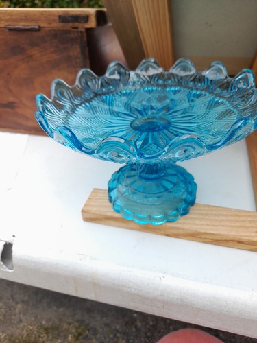 Coupe montée ancienne - , bleue