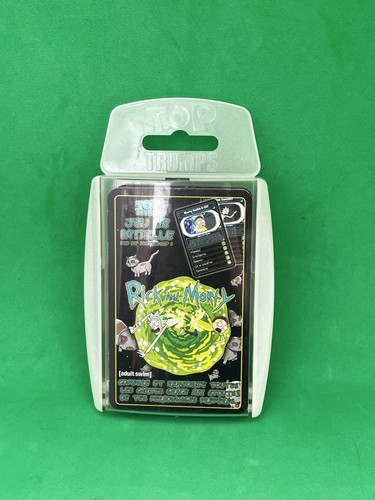 Top trumps rick and - top, jeu