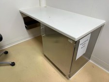 Acier Inox Meuble Bas 60x60x70 CM Avec Melanin-Arbeitsplatte