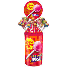 Chupa Chups Le Meilleur De 100 Sucettes Dans Un Affichage De Comptoir 1200g