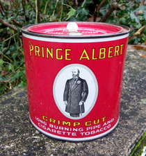 US WW2 - GRANDE BOÎTE VIDE DE TABAC PRINCE ALBERT EN MÉTAL