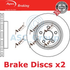 2x Apec BRAKING 350mm Ventilé
