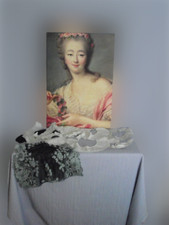 Lot de Naperon, cols, noeud