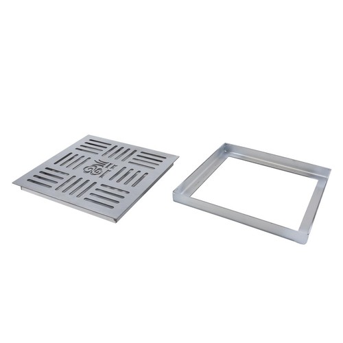 Grille drainage acier - de,