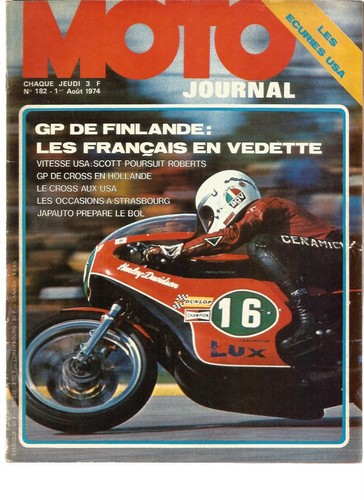 Moto journal 182 gp - moto, n°182