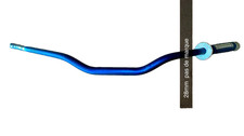 guidon moto 28 mm bleu