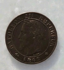 1 centime 1862 petit BB