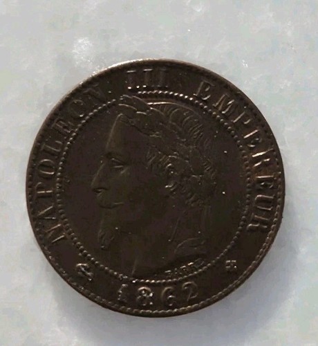 Centime 1862 petit bb - 1862,