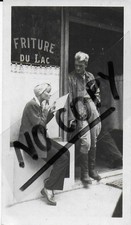 PHOTOGRAPHIE ORIGINALE  :  JEAN MARAIS - MADELEINE SOLOGNE - 1943