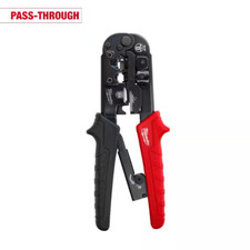 MILWAUKEE Ratcheting Pass-Through Crimper & Stripper