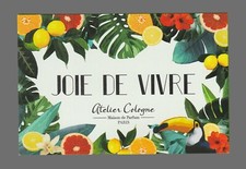 Carte publicitaire format carte postale - Atelier Cologne recto verso