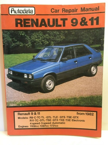 Autodata renault 11 de - -, 9&11