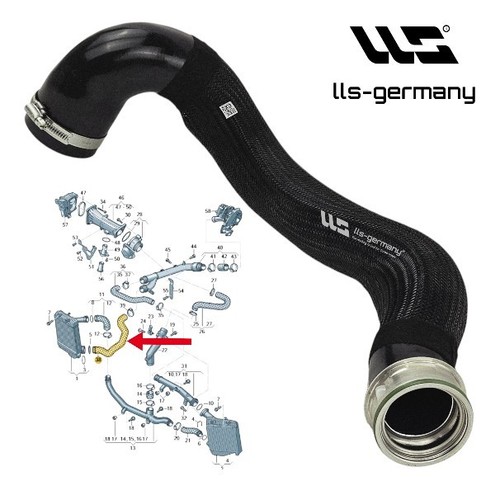 Tuyau pour porsche - tuyau,