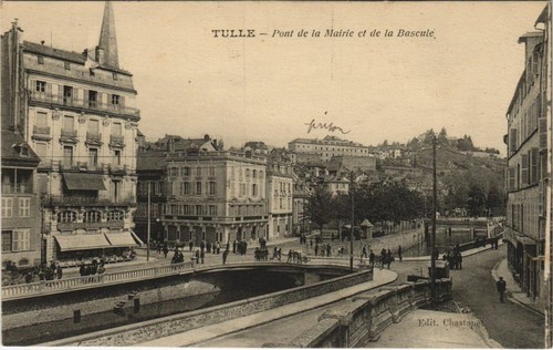 Cpa tulle pont - cpa, la