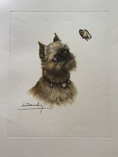 Gravure signée Danchin