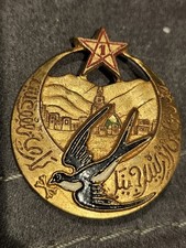Insigne Militaire 1er Regiment Des Tirailleurs Marocains - 25e Régiment Etranger