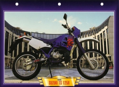 Fiche moto suzuki 125 r - ts,