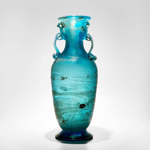 Vase verre scavo ancien - vase, en