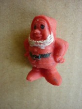 Figurine gomme ESSO GLUPS  Blanche Neige et les 7 nains - JOYEUX version ROUGE 