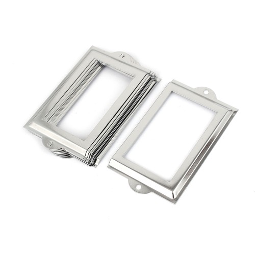 10pcs 105 60mm métal nom - 10pcs,