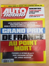 Auto Hebdo n°1864 (4 Juillet 2012)  F1, CLAIRE WILLIAMS, DAMS, GP FRANCE, VdeV,