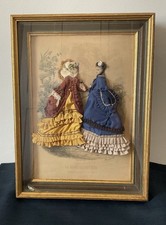 La Mode Illustrée Shadow Box