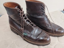 Paraboot Beaulieu - Boots à Lacets Cuir Marron Taille 39 - Très Bon État