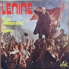 LENINE ET LES COMMISSAIRES DU PEUPLE TRES RARE 33T LP BIEM SERP 35  