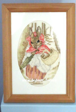 Cadre Point de Croix Fini