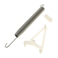 Ressort de porte + supports